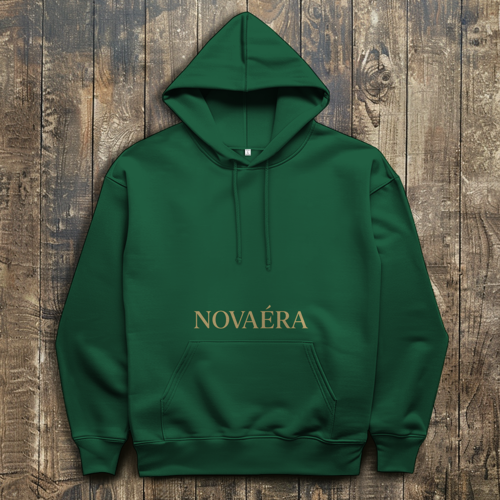 NOVAÉRA – ARCHITECT OF GRACE Herren Hoodie mit Struktur-Statement