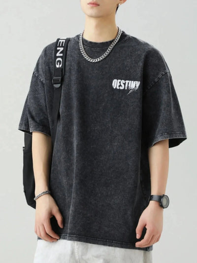 Basic Herren T-Shirt Baumwolle Rundhals Kurzarm Slim Fit Fashion Styles
