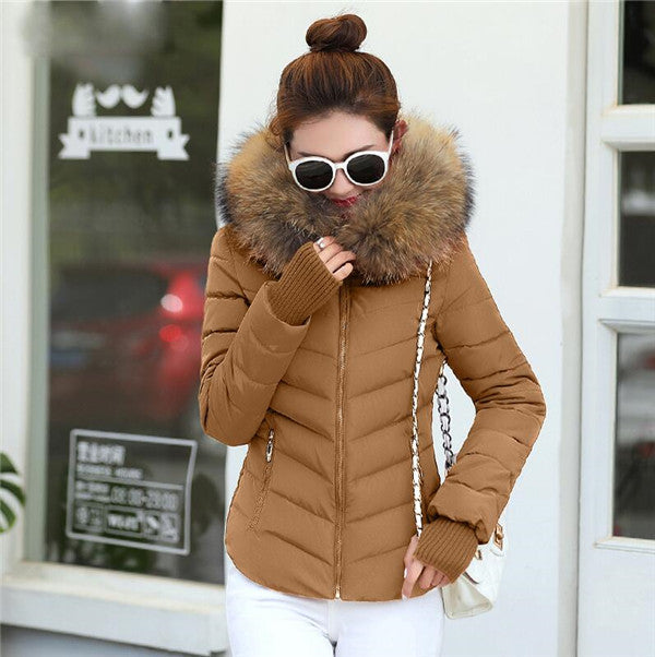 Damen Parka Winterjacke – Warme Daunenjacke mit Kapuze