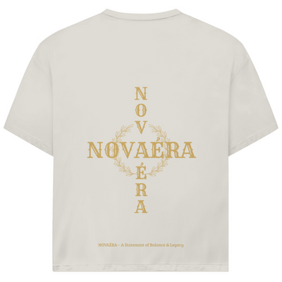 Oversize T-Shirt NOVAÉRA – Balance & Legacy | Jack & Jones Fit mit Statement Rückenprint