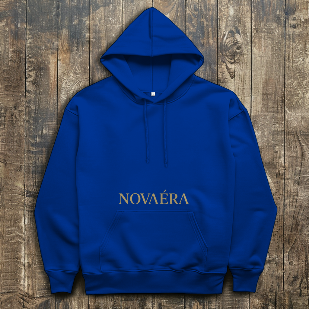 NOVAÉRA – PHÖNIX Herren Hoodie mit goldener Rebirth-Symbolik