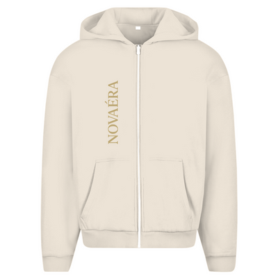 NOVAÉRA – PHÖNIX Herren Oversize Zipper Hoodie mit Goldsymbolik