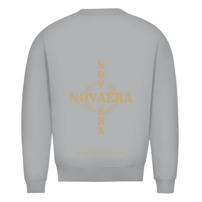 Bio Sweatshirt NOVAÉRA – Balance & Legacy | Premium Rundhals mit Statement Rückenprint