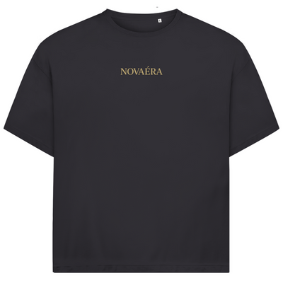 Oversize T-Shirt mit KOORDINATEN Backprint – NOVAÉRA | Bio Shirt im Jack & Jones Fit