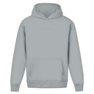 Oversize Hoodie NOVAÉRA – Balance & Legacy | Kordelloser Heavy Fit Hoodie mit Rückenprint