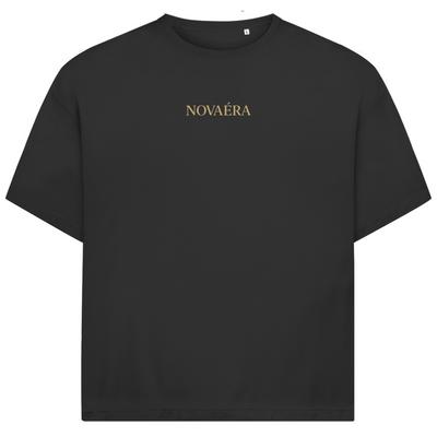 Oversize T-Shirt mit KOORDINATEN Backprint – NOVAÉRA | Bio Shirt im Jack & Jones Fit