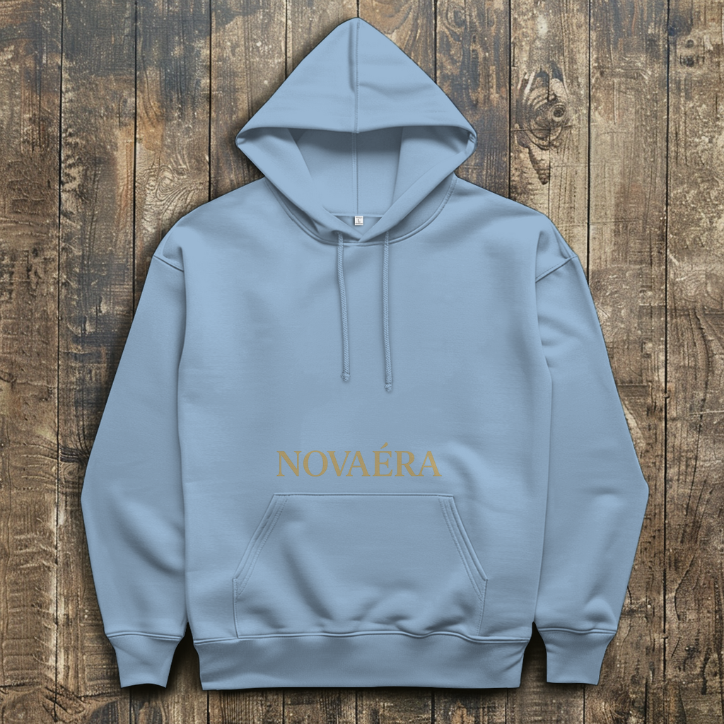 NOVAÉRA ROYAL – Oversize Hoodie mit Blitz-Goldprint (Limitiert auf 77 Stück)