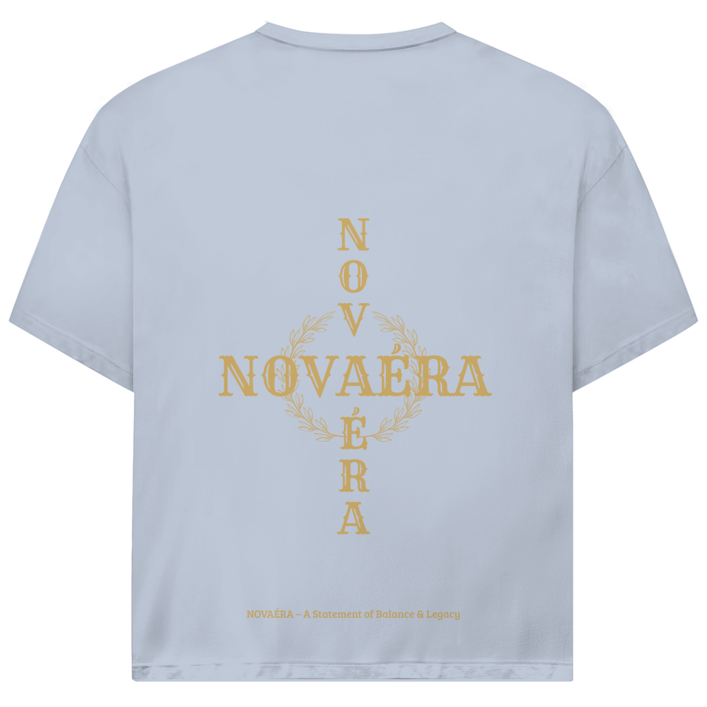 Oversize T-Shirt NOVAÉRA – Balance & Legacy | Jack & Jones Fit mit Statement Rückenprint