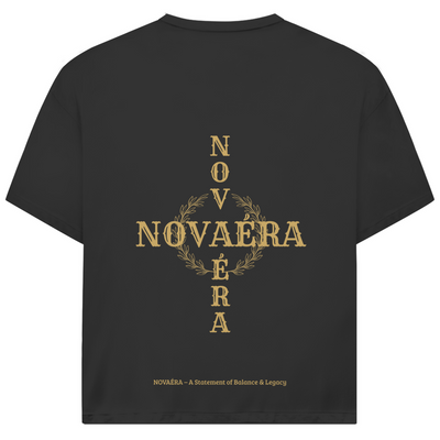 Oversize T-Shirt NOVAÉRA – Balance & Legacy | Jack & Jones Fit mit Statement Rückenprint