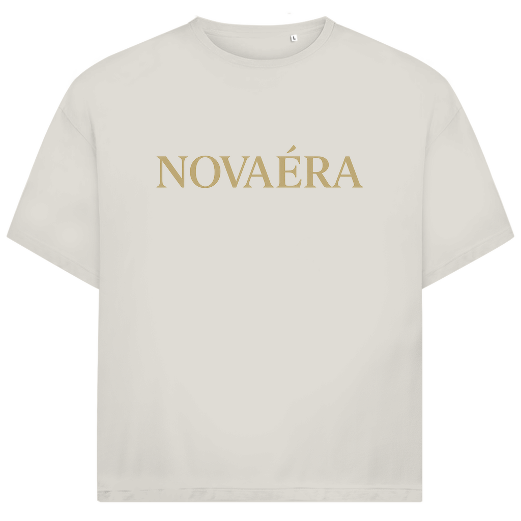 NOVAÉRA ROYAL – Oversize T-Shirt mit Gold-Blitzprint (Limitierte Edition, 77 Stück)