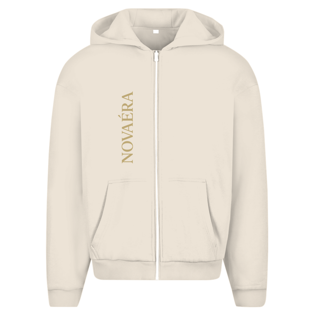 NOVAÉRA – ARCHITECT OF GRACE Oversize Zipper Hoodie