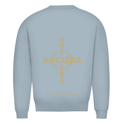 Bio Sweatshirt NOVAÉRA – Balance & Legacy | Premium Rundhals mit Statement Rückenprint