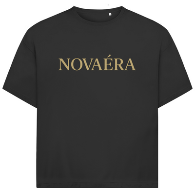 NOVAÉRA ROYAL – Oversize T-Shirt mit Gold-Blitzprint (Limitierte Edition, 77 Stück)