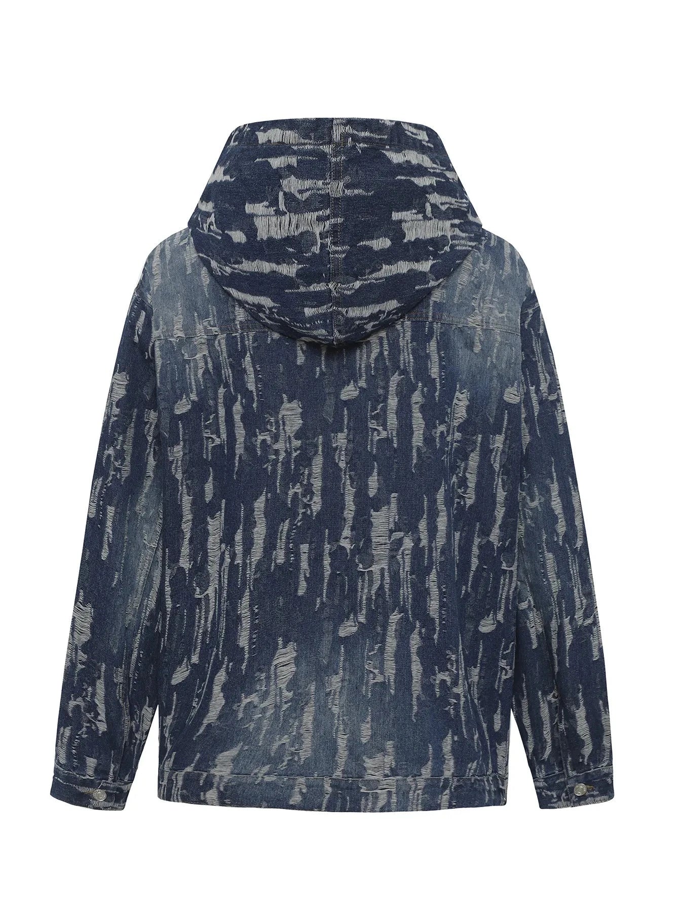 Herren Hoodie im Tie-Dye Look mit Used-Effekt – Baumwoll-Mix für Streetwear-Style