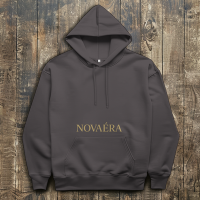 NOVAÉRA ROYAL – Oversize Hoodie mit Blitz-Goldprint (Limitiert auf 77 Stück)