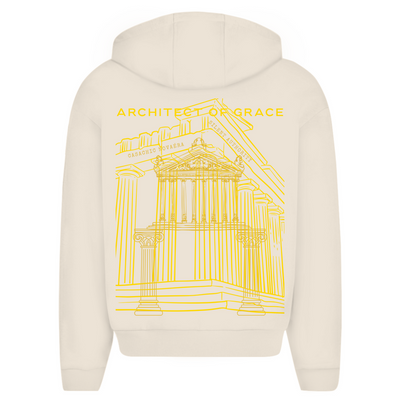 NOVAÉRA – ARCHITECT OF GRACE Oversize Zipper Hoodie
