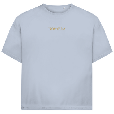 Oversize T-Shirt mit KOORDINATEN Backprint – NOVAÉRA | Bio Shirt im Jack & Jones Fit