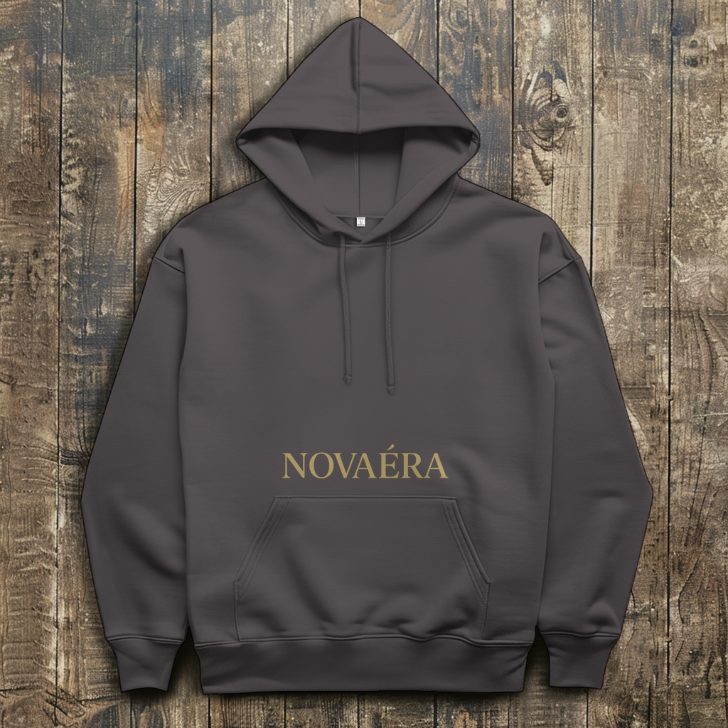 NOVAÉRA – ARCHITECT OF GRACE Herren Hoodie mit Struktur-Statement