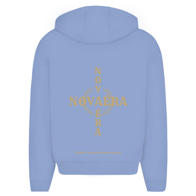 Oversize Zipper Hoodie NOVAÉRA – Balance & Legacy | Hoodie mit Goldprint & Reißverschluss