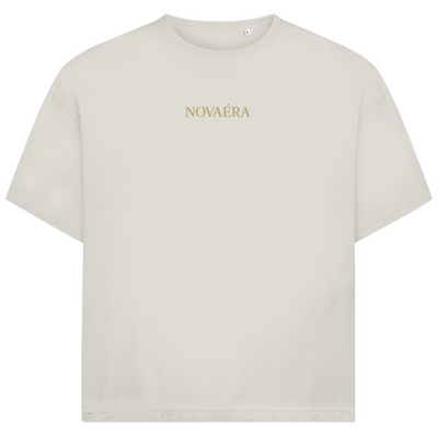 Oversize T-Shirt NOVAÉRA – Balance & Legacy | Jack & Jones Fit mit Statement Rückenprint