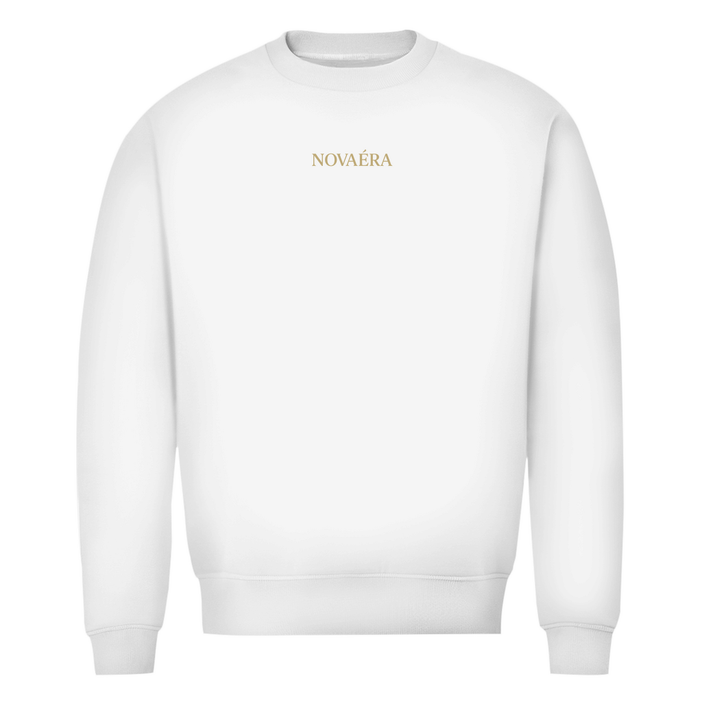 NOVAÉRA Herren Bio Sweatshirt – Premium Qualität & Gold-Backprint „EST. I.V. MMXXV“