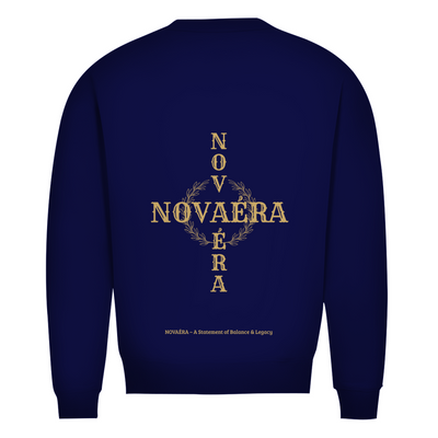 Bio Sweatshirt NOVAÉRA – Balance & Legacy | Premium Rundhals mit Statement Rückenprint