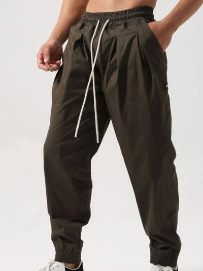 Herren Active Pants – Mit Kordelzug & Taschen, Baumwollmix