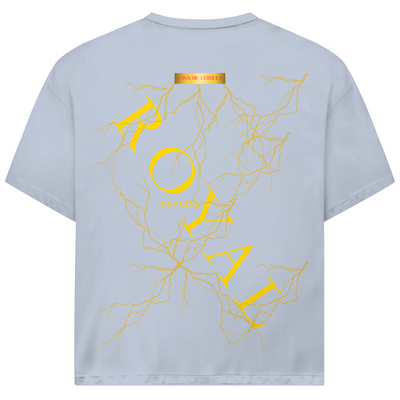 NOVAÉRA ROYAL – Oversize T-Shirt mit Gold-Blitzprint (Limitierte Edition, 77 Stück)
