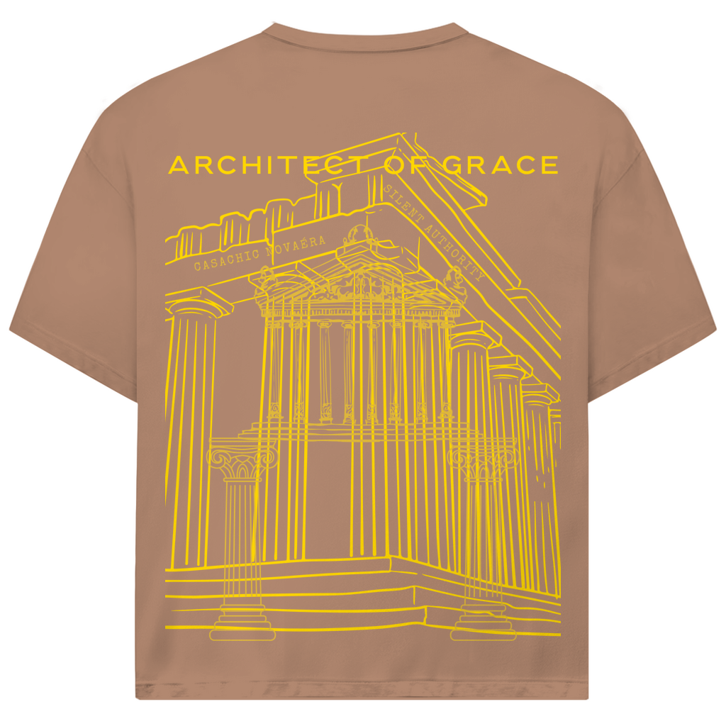 NOVAÉRA – ARCHITECT OF GRACE Oversize T-Shirt aus Bio-Baumwolle