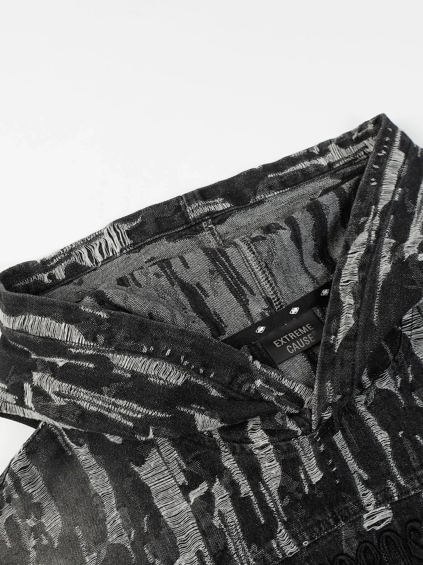 Herren Hoodie im Tie-Dye Look mit Used-Effekt – Baumwoll-Mix für Streetwear-Style