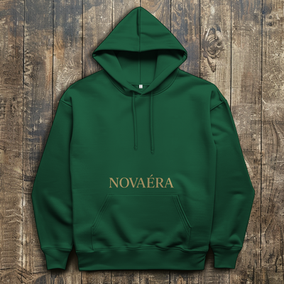 NOVAÉRA – PHÖNIX Herren Hoodie mit goldener Rebirth-Symbolik