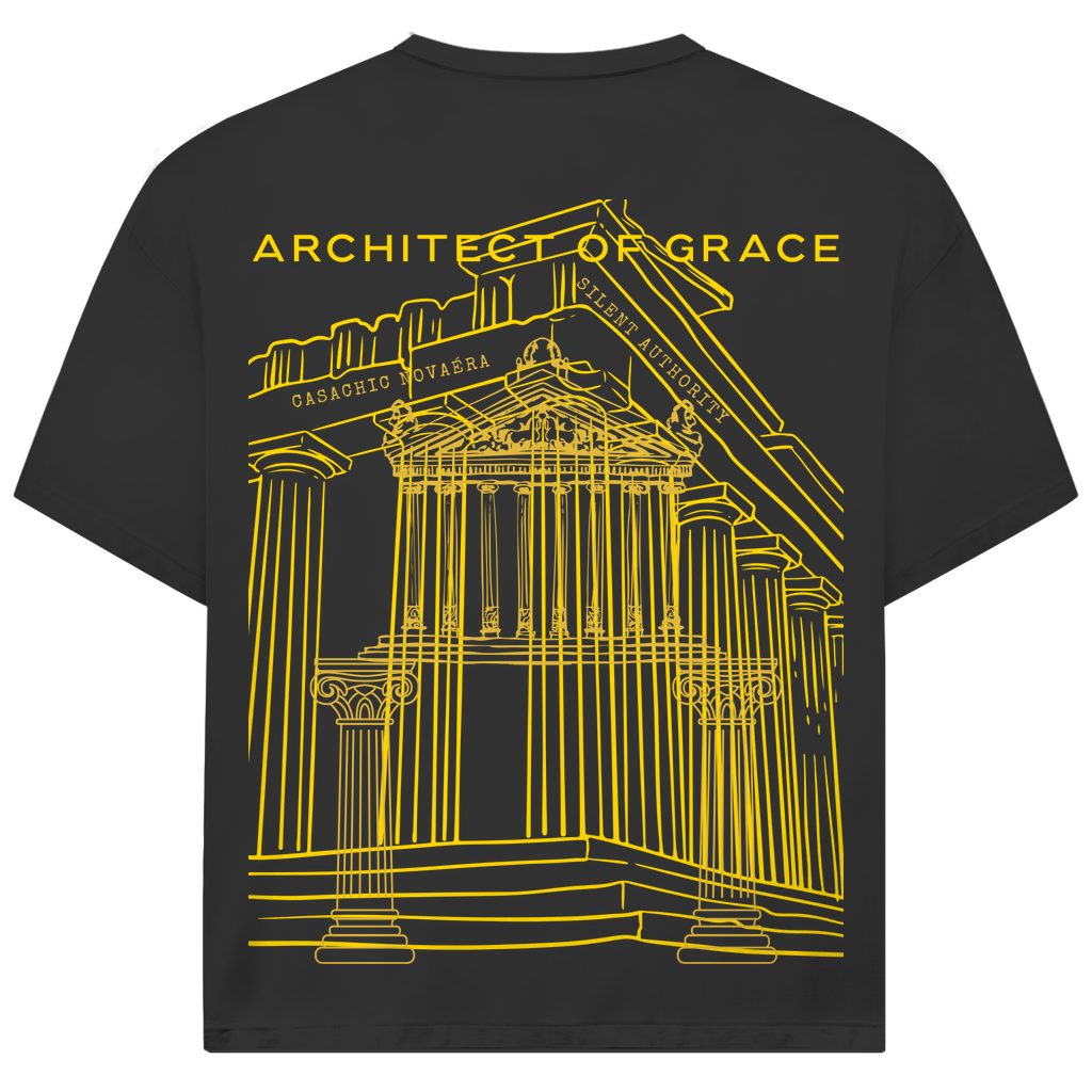 NOVAÉRA – ARCHITECT OF GRACE Oversize T-Shirt aus Bio-Baumwolle