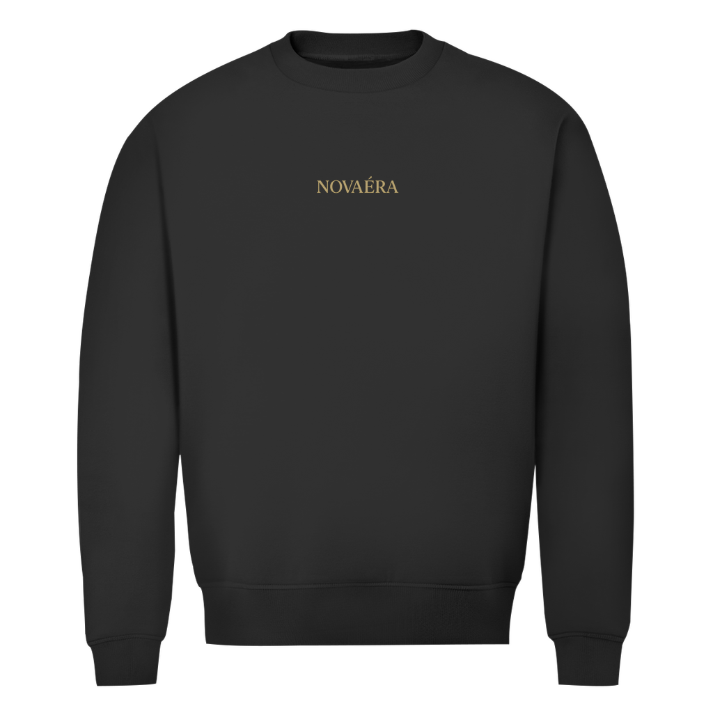 Bio Sweatshirt NOVAÉRA – Balance & Legacy | Premium Rundhals mit Statement Rückenprint