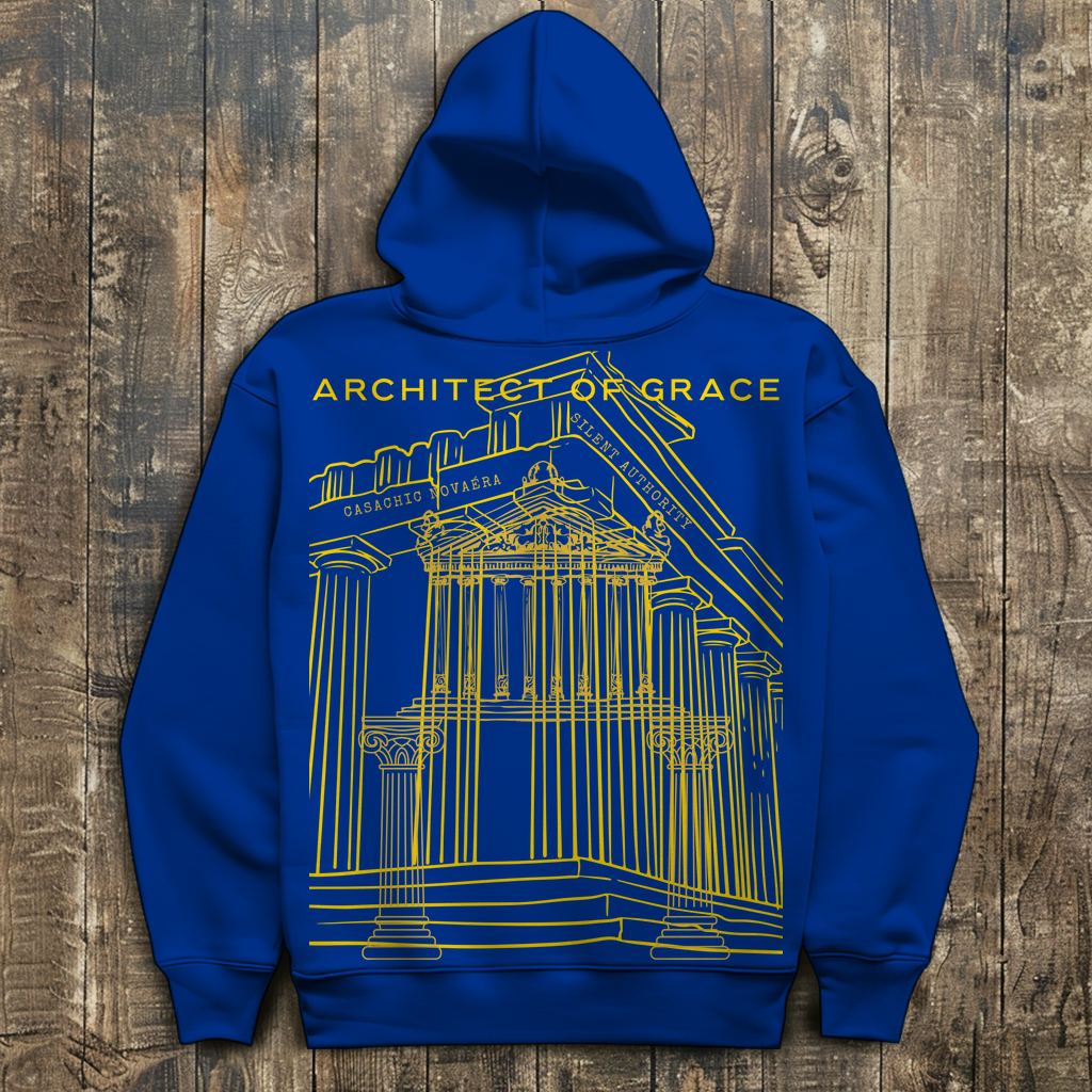 NOVAÉRA – ARCHITECT OF GRACE Herren Hoodie mit Struktur-Statement