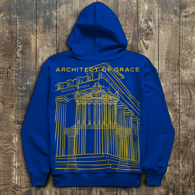 NOVAÉRA – ARCHITECT OF GRACE Herren Hoodie mit Struktur-Statement