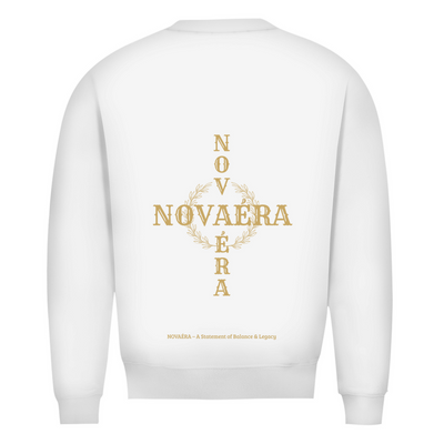 Bio Sweatshirt NOVAÉRA – Balance & Legacy | Premium Rundhals mit Statement Rückenprint