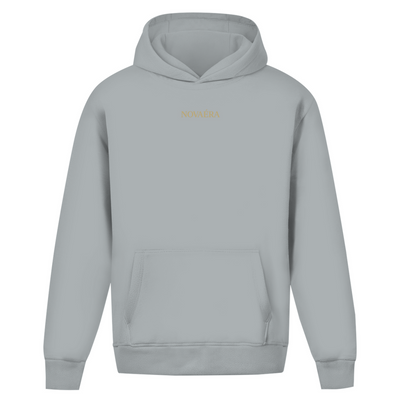 NOVAÉRA Herren Premium Bio Sweatshirt – Rundhals, Bio-Baumwolle & Kompass-Gold-Backprint