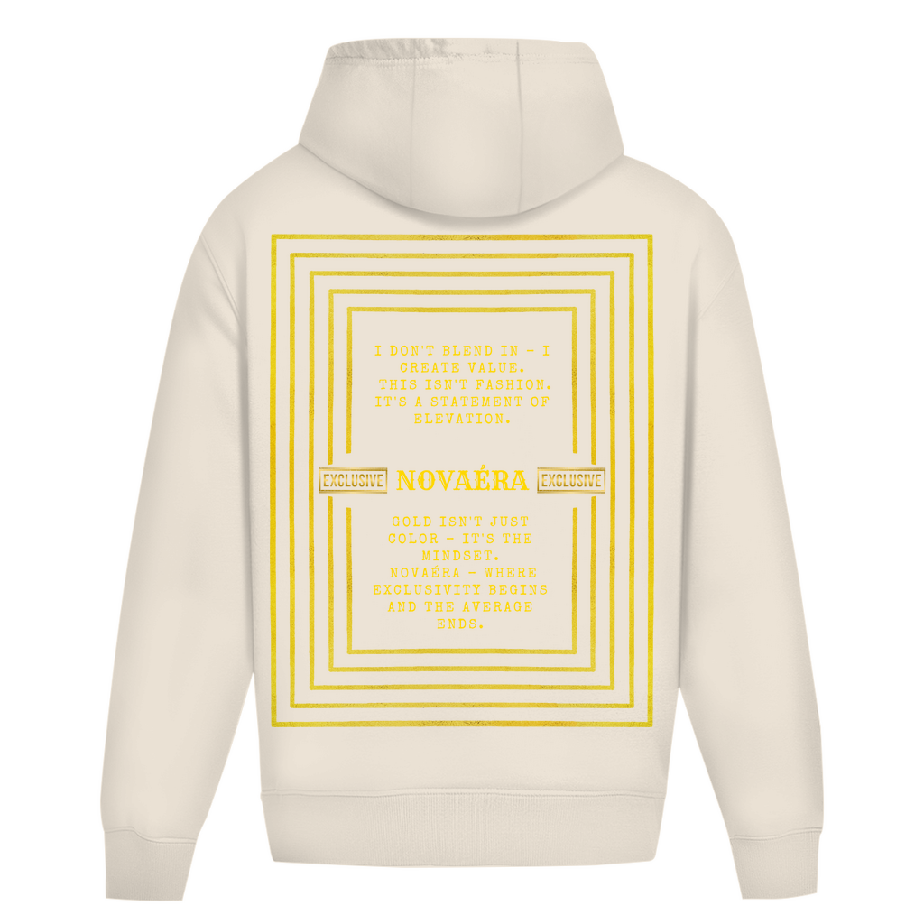 NOVAÉRA EXCLUSIV Oversize Hoodie – Ohne Kordel,  Heavyweight Comfort