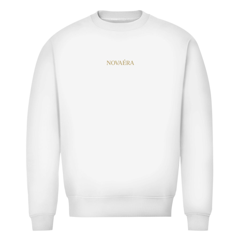 Bio Sweatshirt NOVAÉRA – Balance & Legacy | Premium Rundhals mit Statement Rückenprint