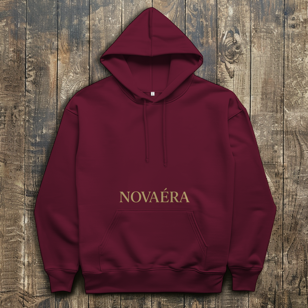 NOVAÉRA – ARCHITECT OF GRACE Herren Hoodie mit Struktur-Statement