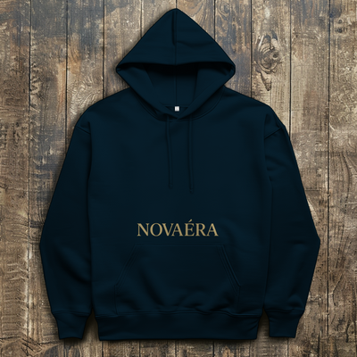 NOVAÉRA – PHÖNIX Herren Hoodie mit goldener Rebirth-Symbolik